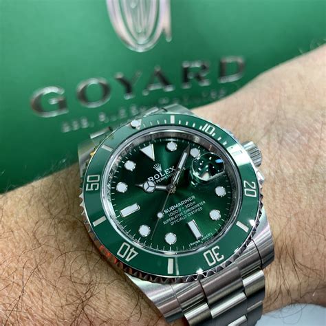 Rolex green dial price